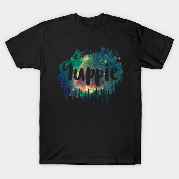 Yuppie Funny 80's Design T-Shirt by solsateez